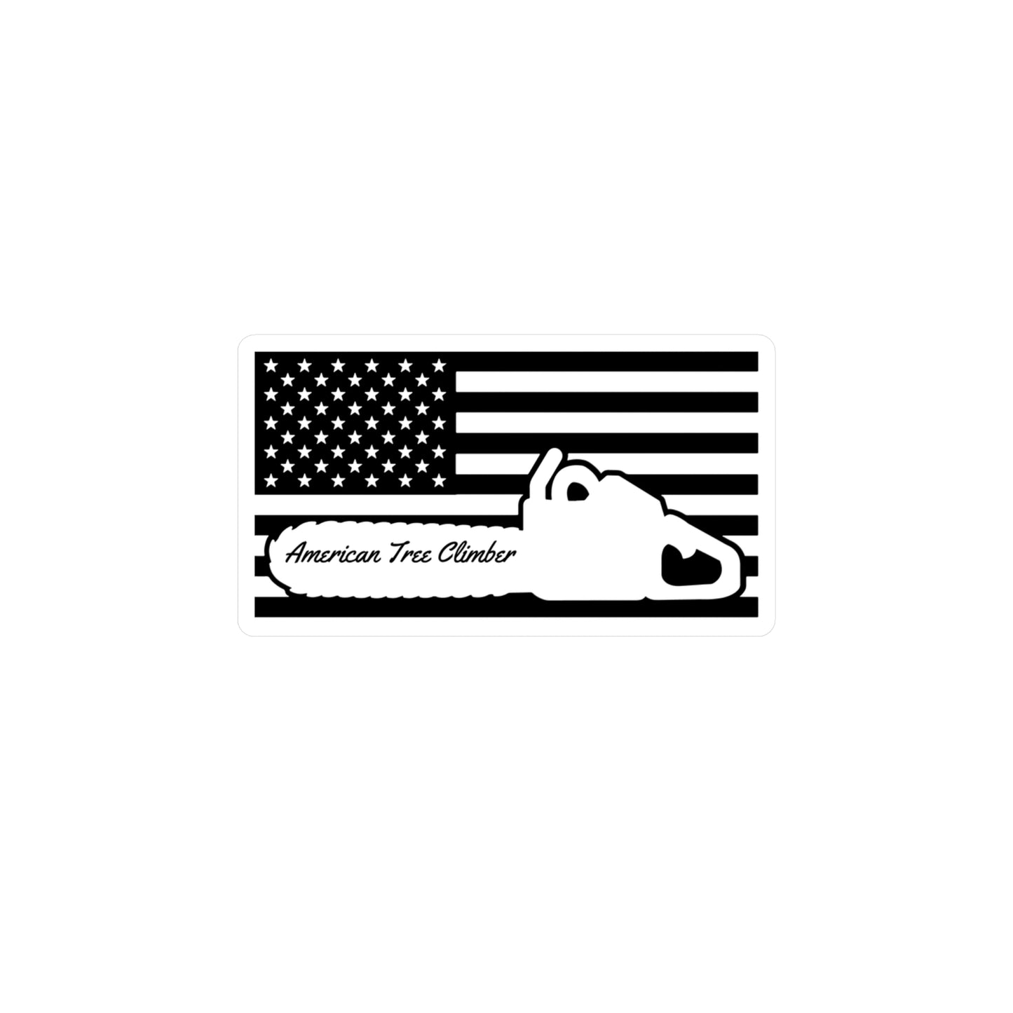 American Tree Climber Vinyl Decal