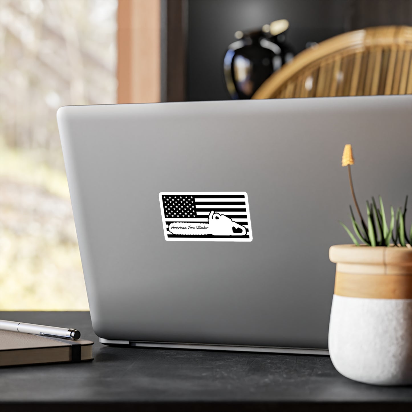 American Tree Climber Vinyl Decal