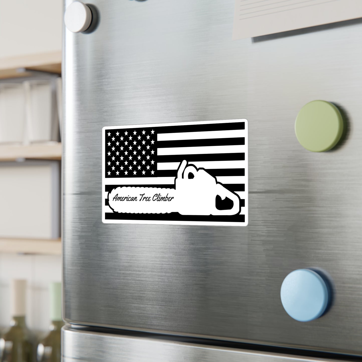 American Tree Climber Vinyl Decal