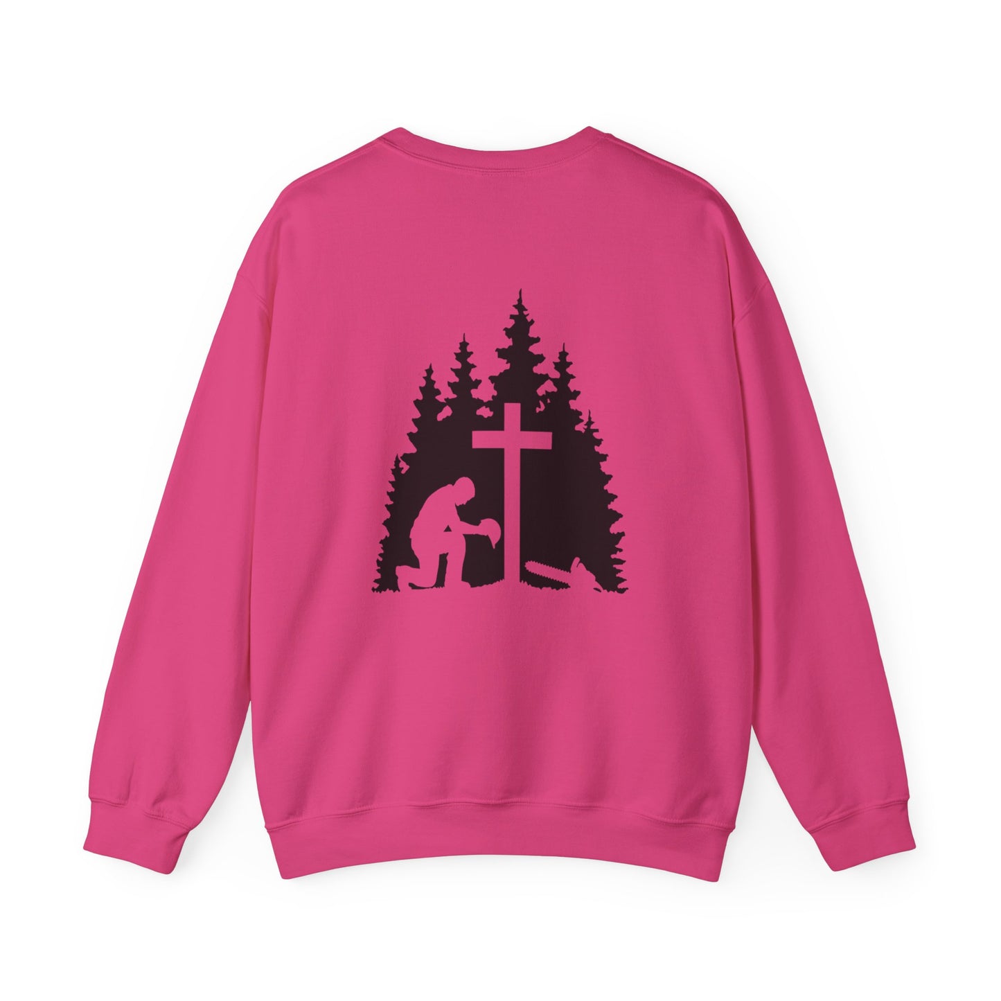 Chainsaw and a Prayer Heavy Blend™ Crewneck Sweatshirt