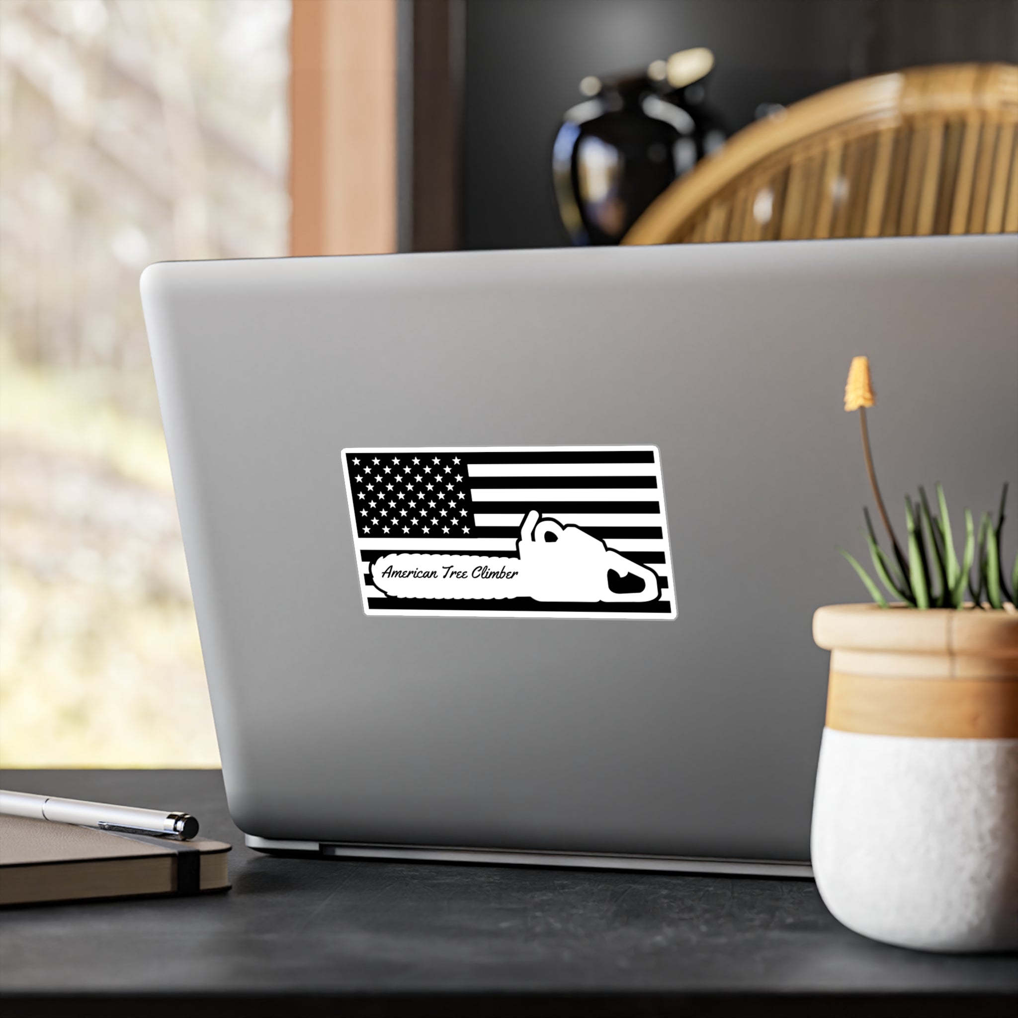 American Tree Climber Vinyl Decal