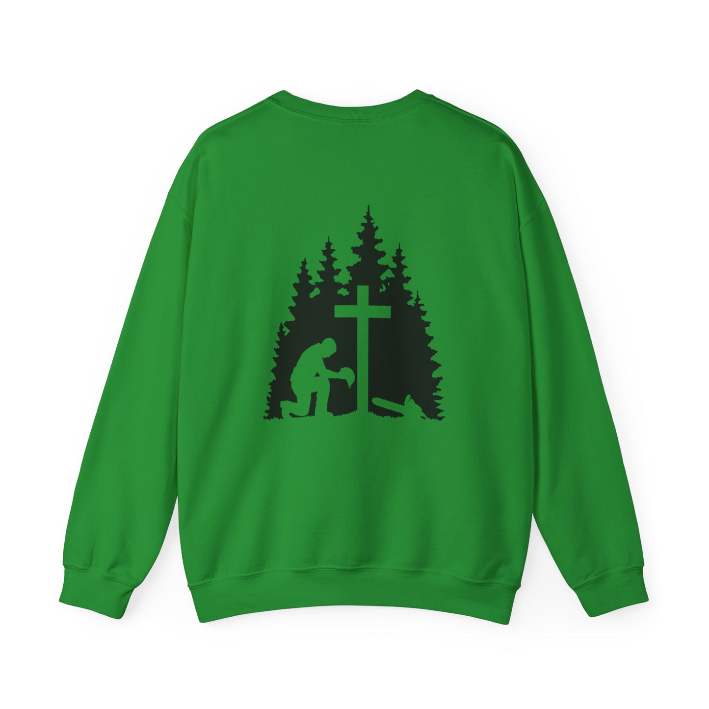 Chainsaw and a Prayer Heavy Blend™ Crewneck Sweatshirt