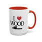 I Love Wood Mug