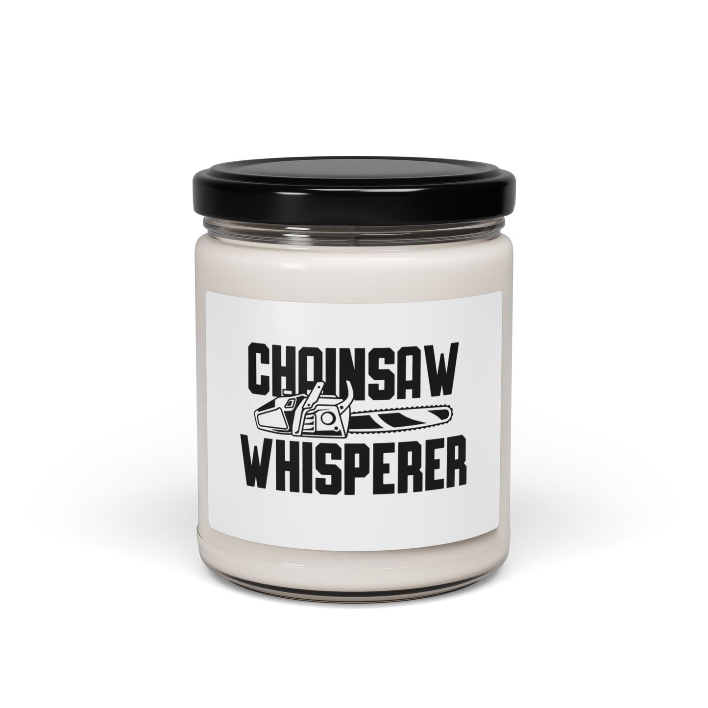 Chainsaw Whisperer Candle