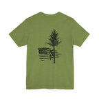 Tree Climb American Flag