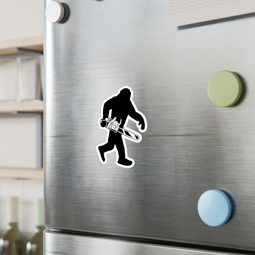 Chainsaw Sasquatch Vinyl Decal