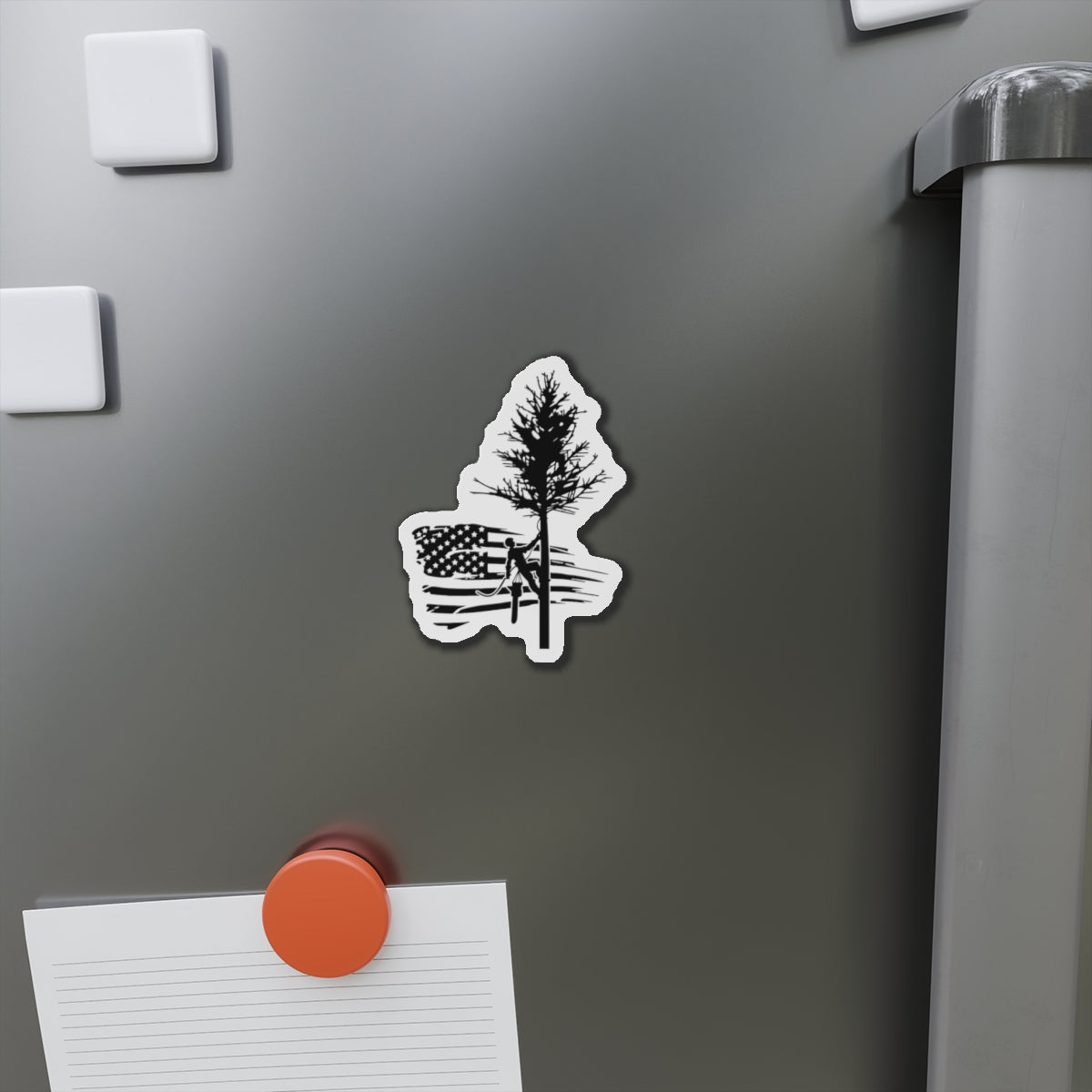 American Tree Trimmer Die-Cut Magnet