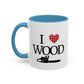 I Love Wood Mug