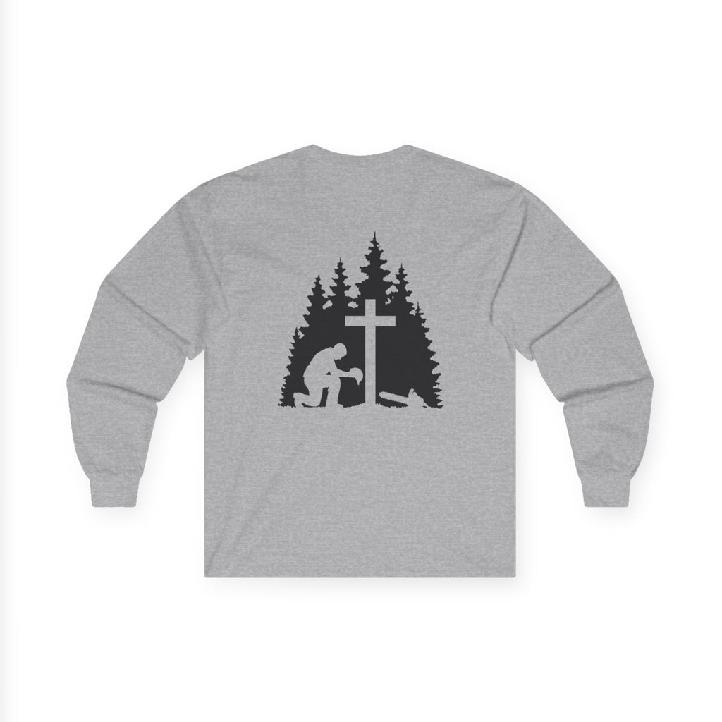Chainsaw and a Prayer Ultra Cotton Long Sleeve Tee