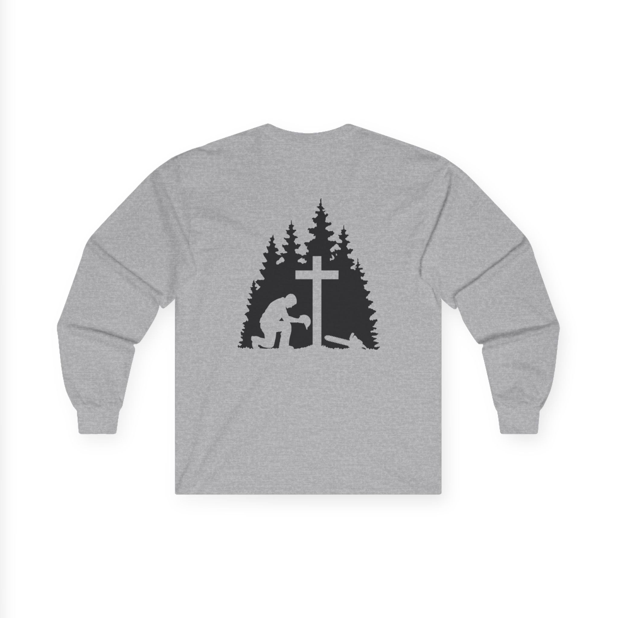 Chainsaw and a Prayer Ultra Cotton Long Sleeve Tee