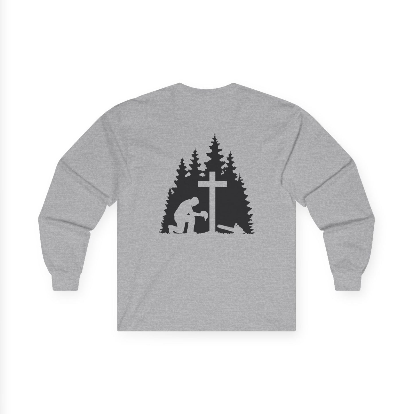 Chainsaw and a Prayer Ultra Cotton Long Sleeve Tee