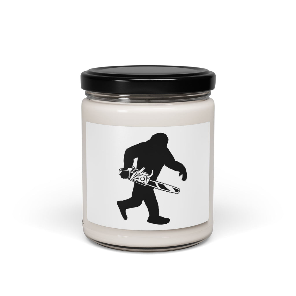 Chainsaw Sasquatch Candle