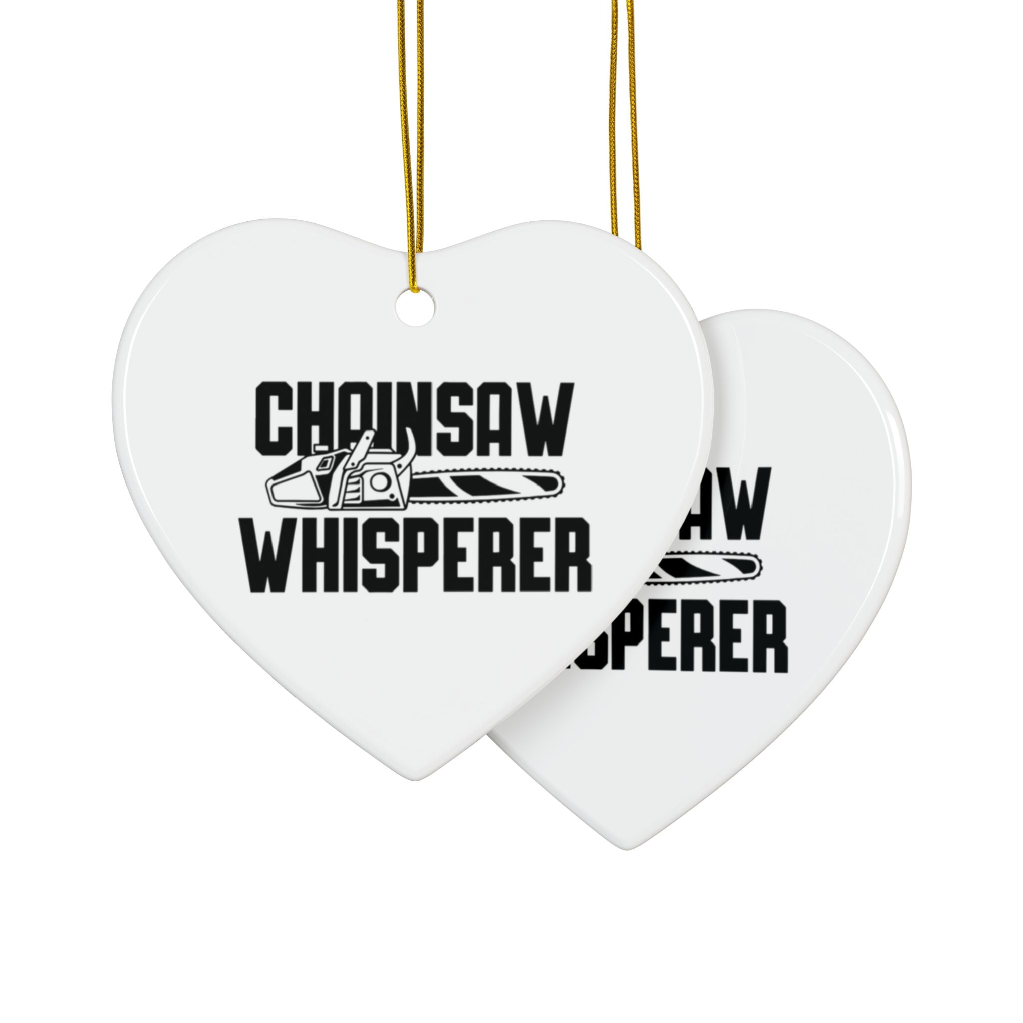Chainsaw Whisperer 2-Sided Ornament