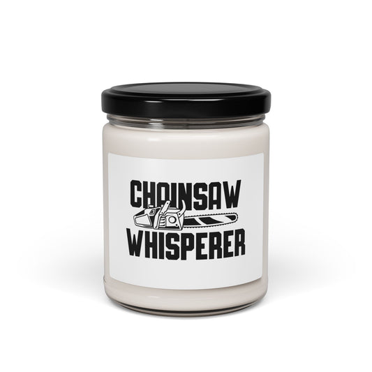 Chainsaw Whisperer Candle