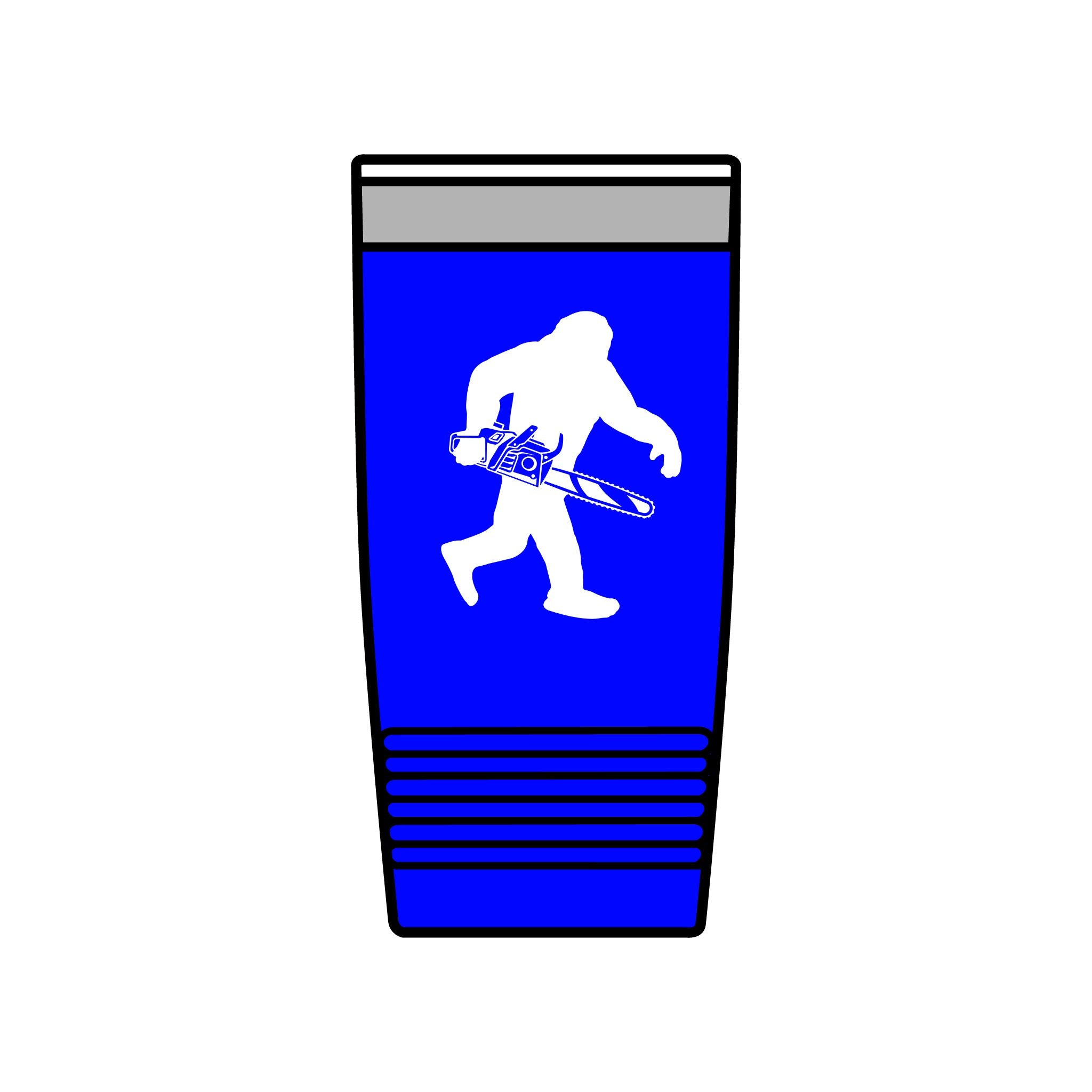 Chainsaw Sasquatch Tumbler