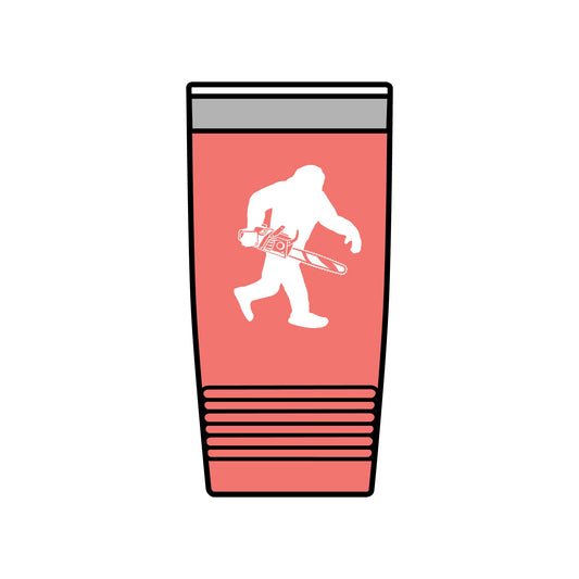 Chainsaw Sasquatch Tumbler