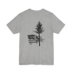 Tree Climb American Flag