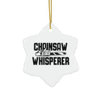 Chainsaw Whisperer 2-Sided Ornament