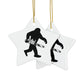 Sasquatch Chainsaw 2-Sided Ornament