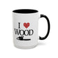I Love Wood Mug