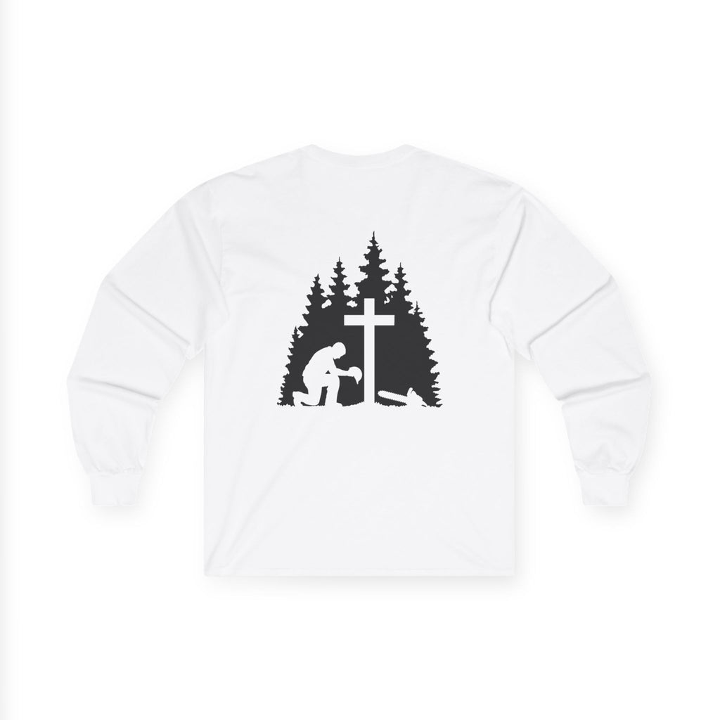 Chainsaw and a Prayer Ultra Cotton Long Sleeve Tee