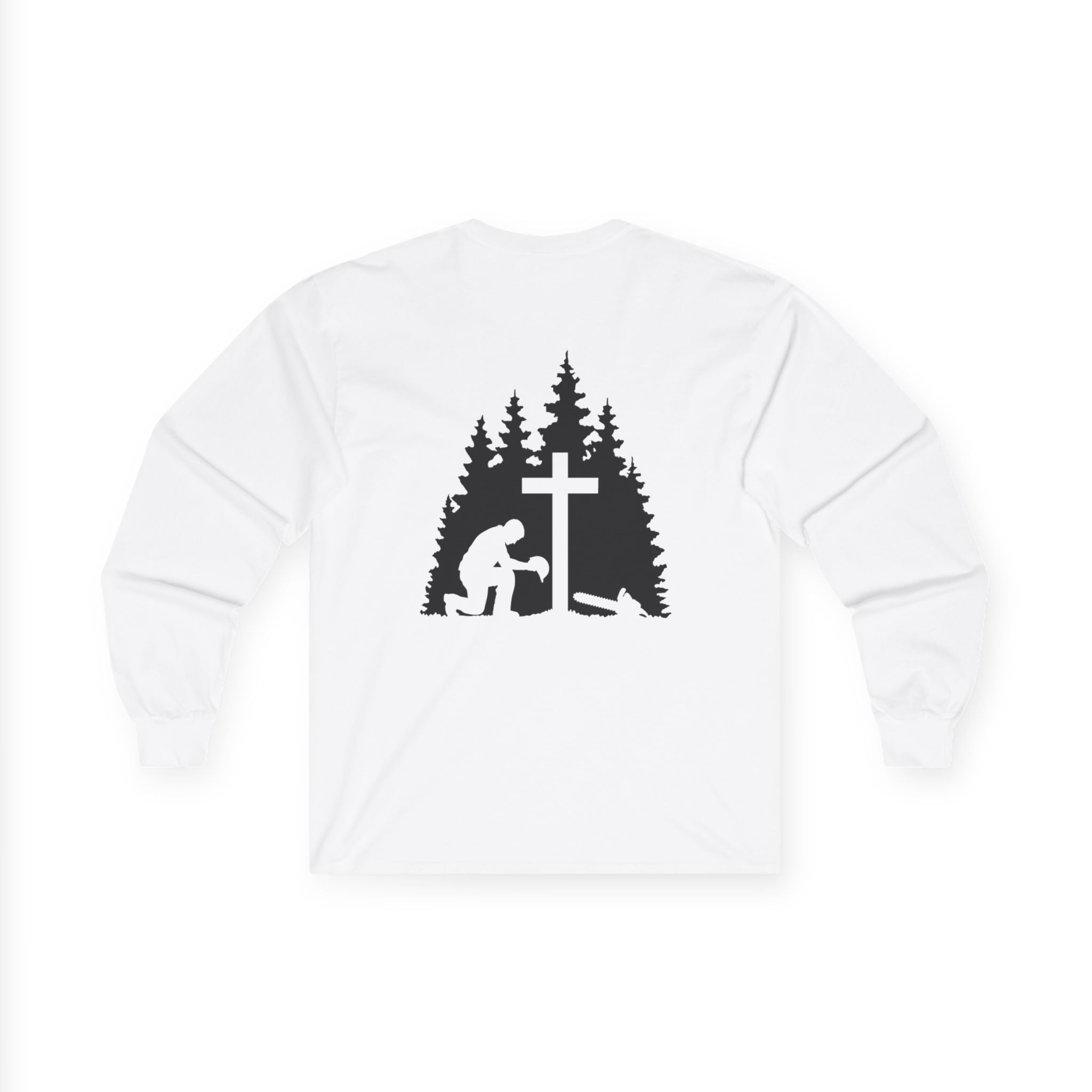 Chainsaw and a Prayer Ultra Cotton Long Sleeve Tee