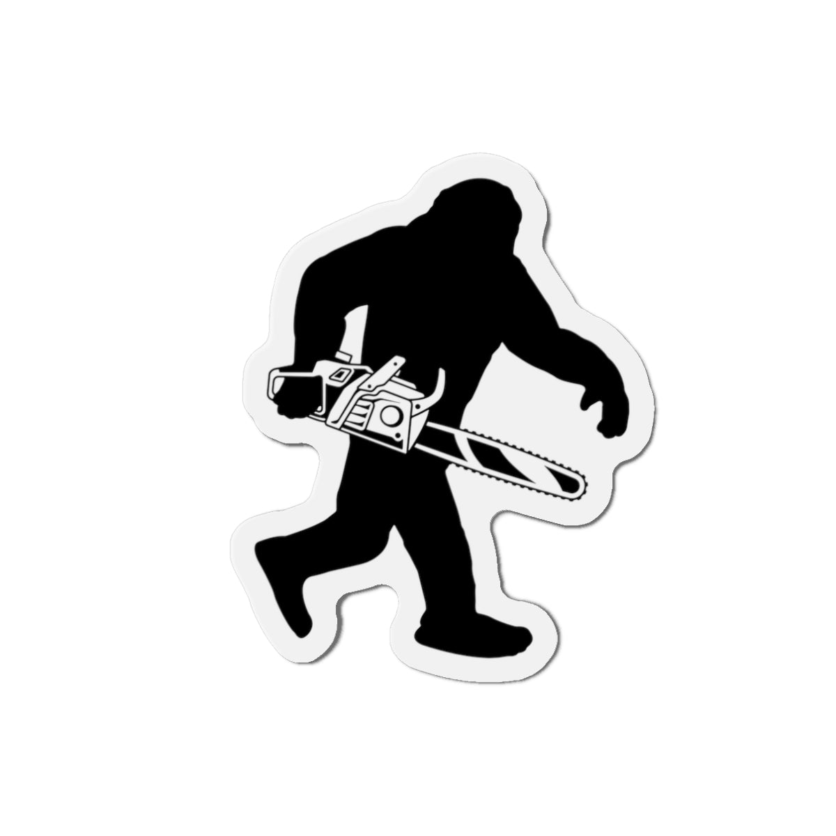 Chainsaw Sasquatch Magnet