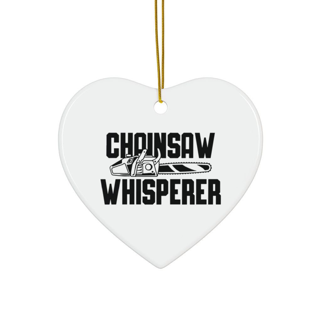 Chainsaw Whisperer 2-Sided Ornament