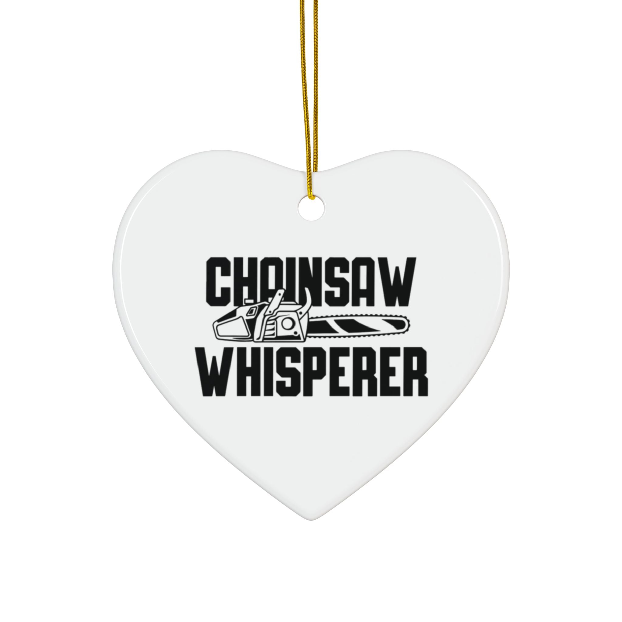Chainsaw Whisperer 2-Sided Ornament