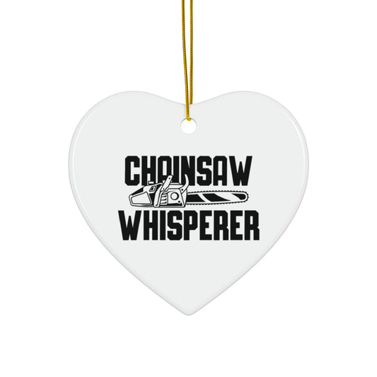 Chainsaw Whisperer 2-Sided Ornament