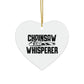 Chainsaw Whisperer 2-Sided Ornament