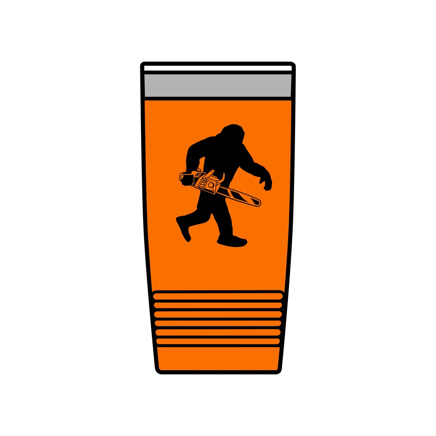 Chainsaw Sasquatch Tumbler