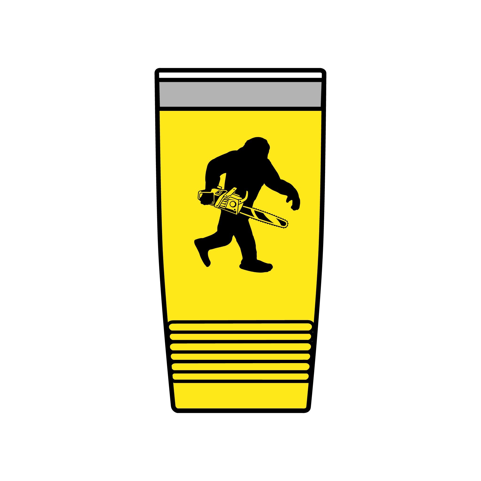 Chainsaw Sasquatch Tumbler