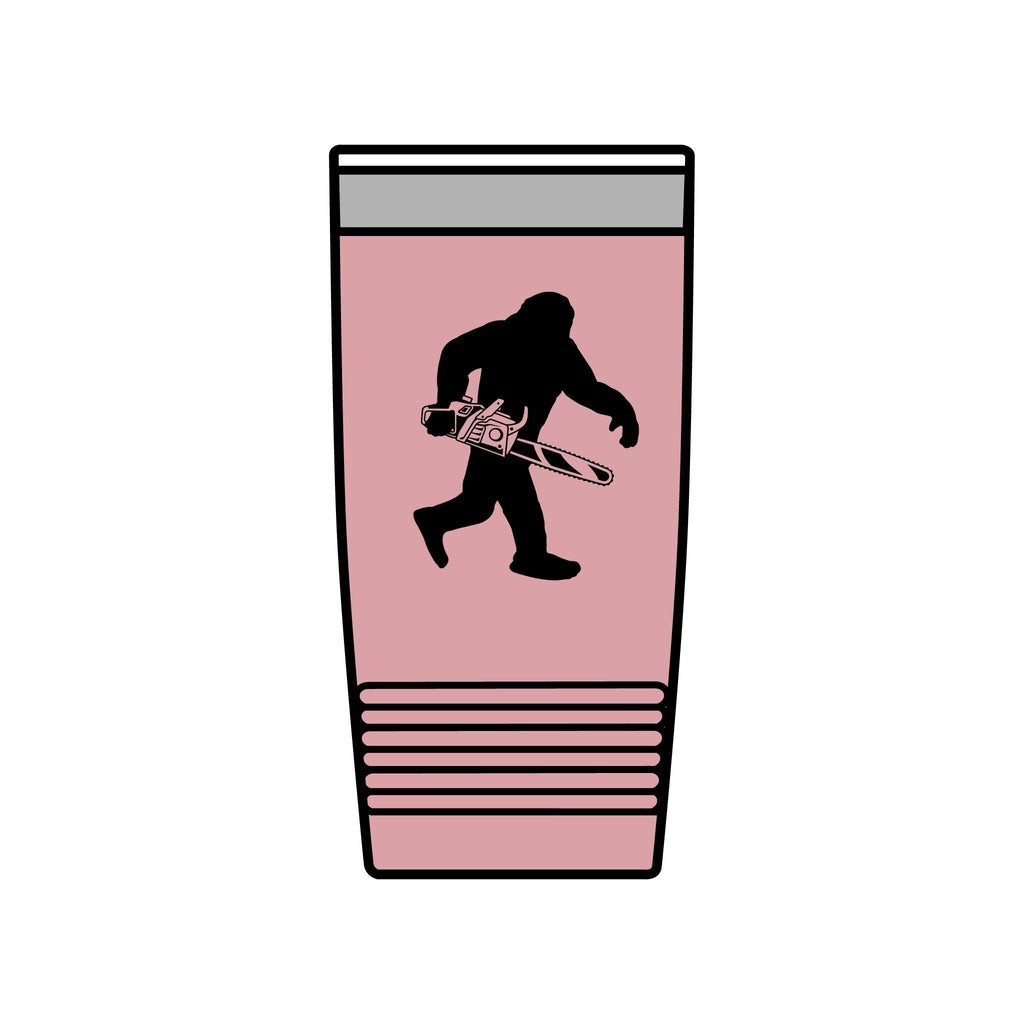 Chainsaw Sasquatch Tumbler
