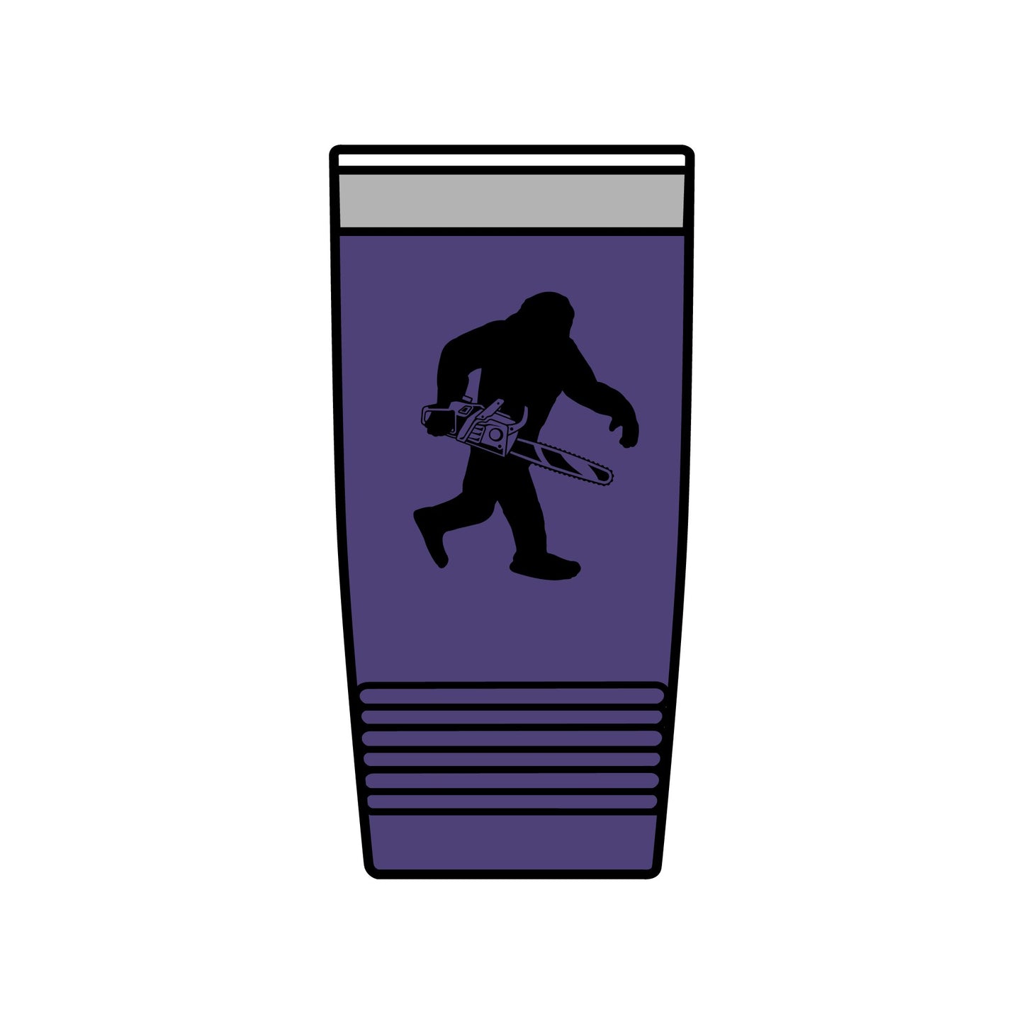 Chainsaw Sasquatch Tumbler