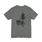 Tree Climb American Flag