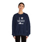 I Love Wood Unisex Crewneck Sweatshirt