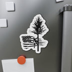 American Tree Trimmer Die-Cut Magnet