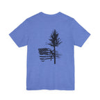 Tree Climb American Flag