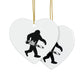 Sasquatch Chainsaw 2-Sided Ornament
