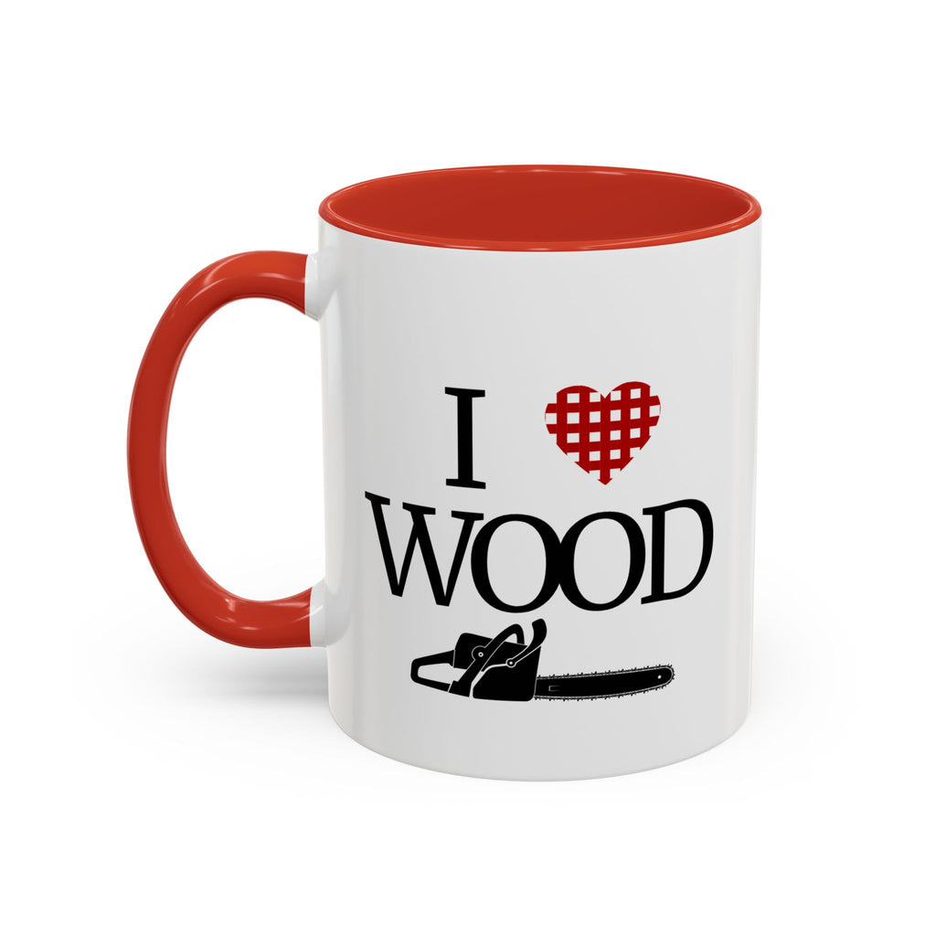 I Love Wood Mug