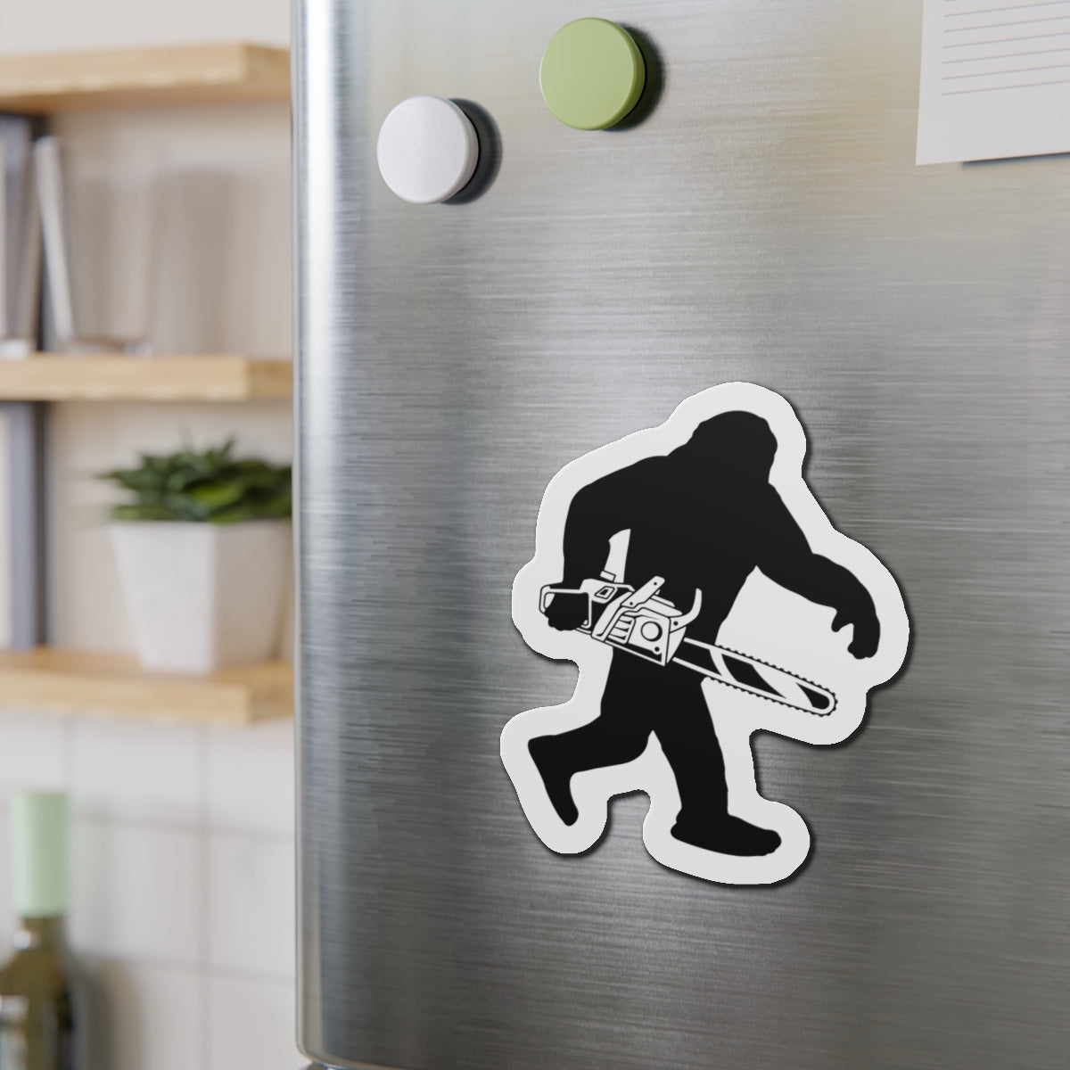 Chainsaw Sasquatch Magnet