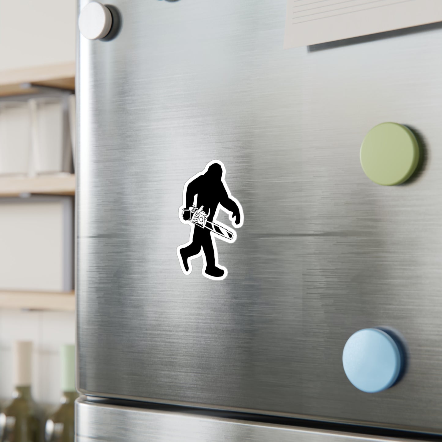 Chainsaw Sasquatch Vinyl Decal