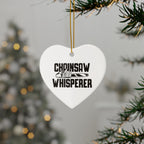 Chainsaw Whisperer 2-Sided Ornament