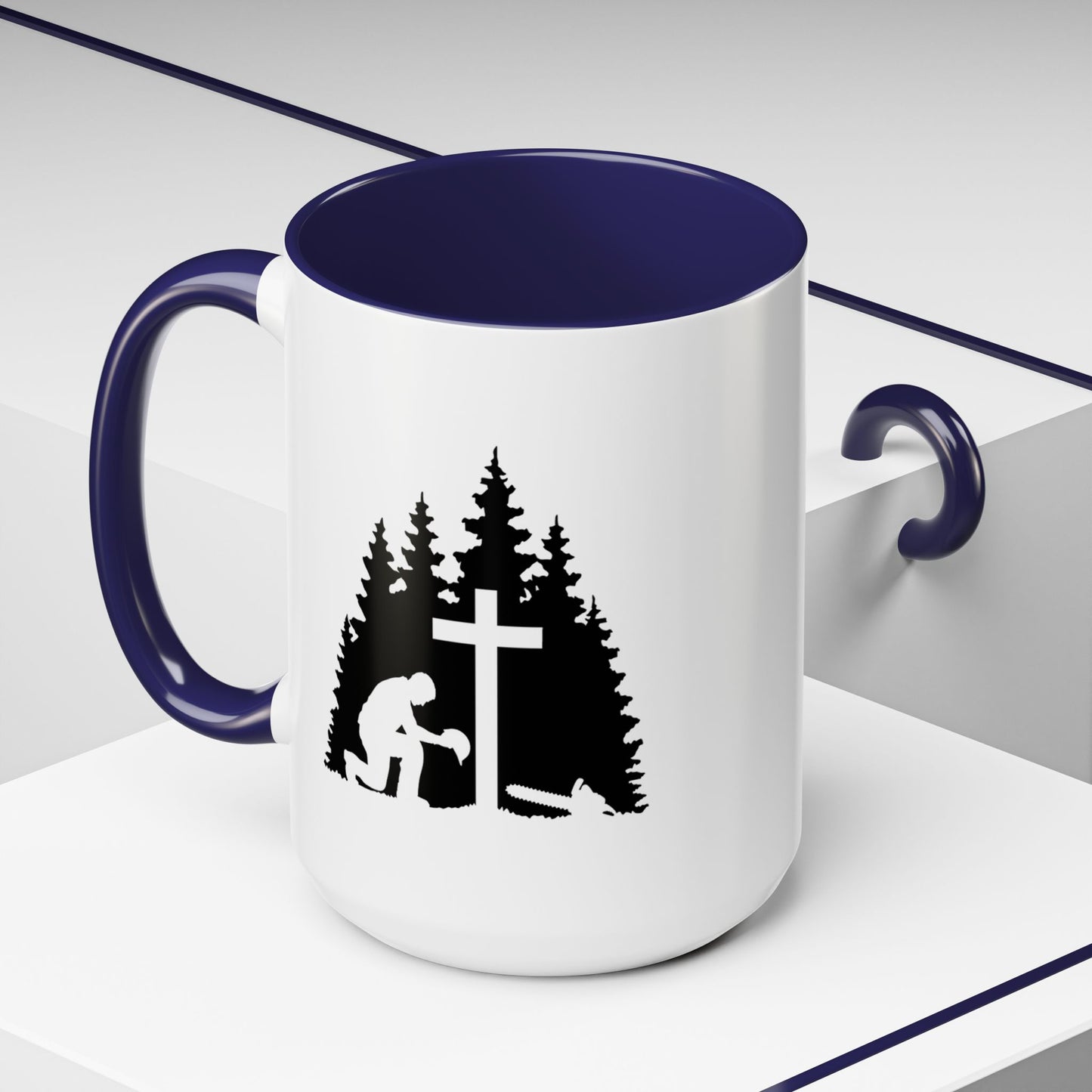 Chainsaw and a Prayer Mug