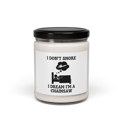 Chainsaw Dreams Candle