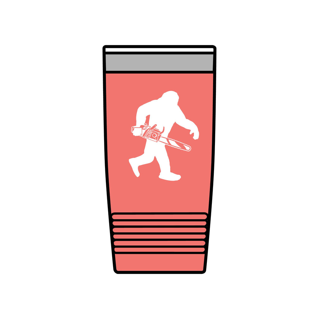 Chainsaw Sasquatch Tumbler