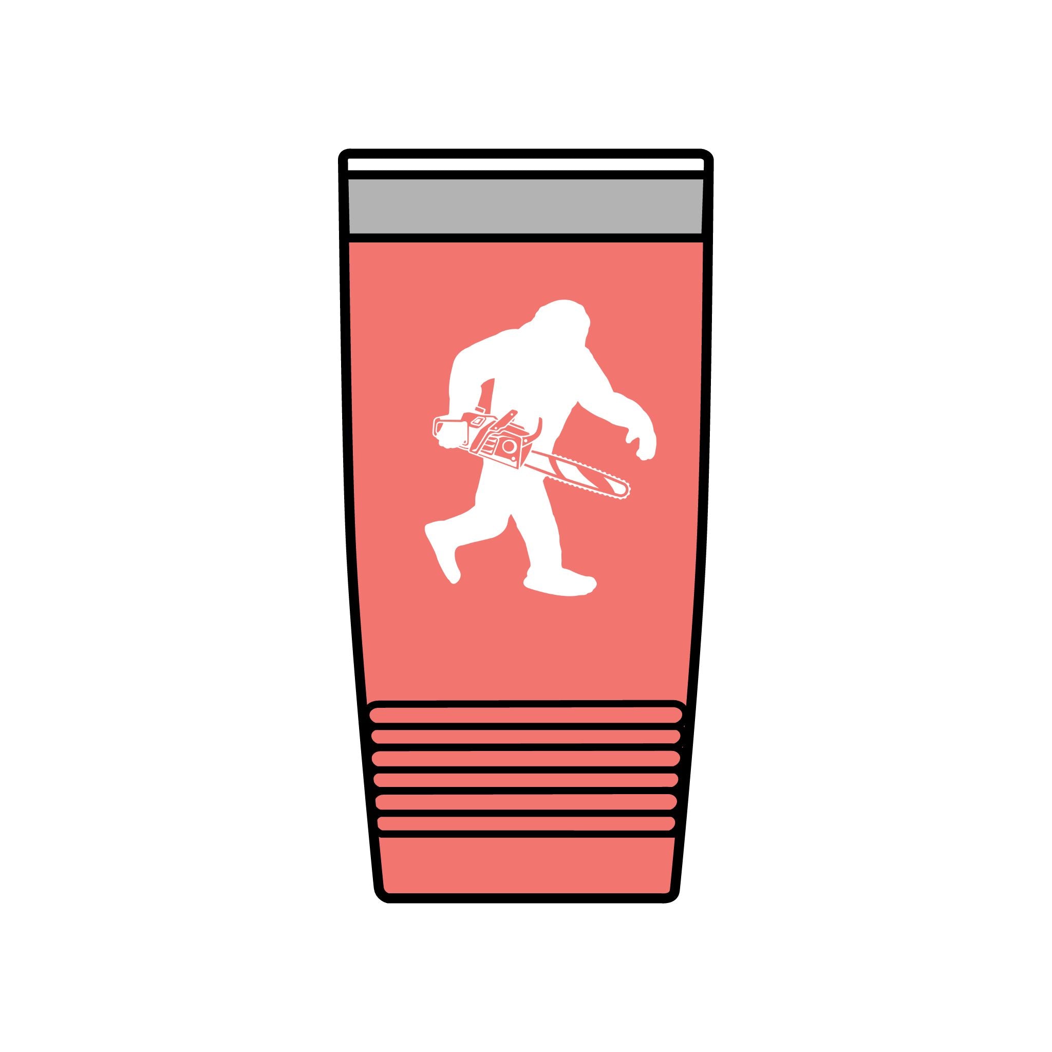 Chainsaw Sasquatch Tumbler