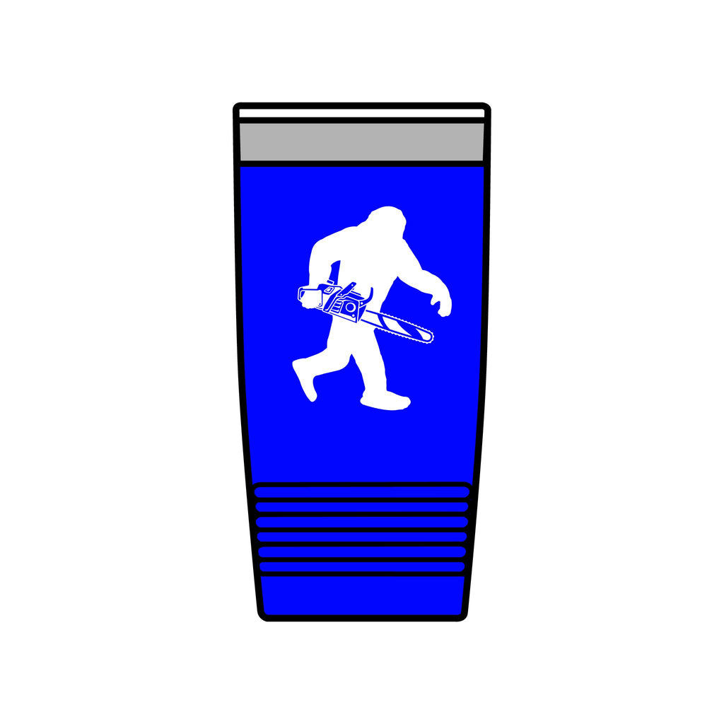 Chainsaw Sasquatch Tumbler