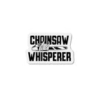 Chainsaw Whisperer Die-Cut Magnet